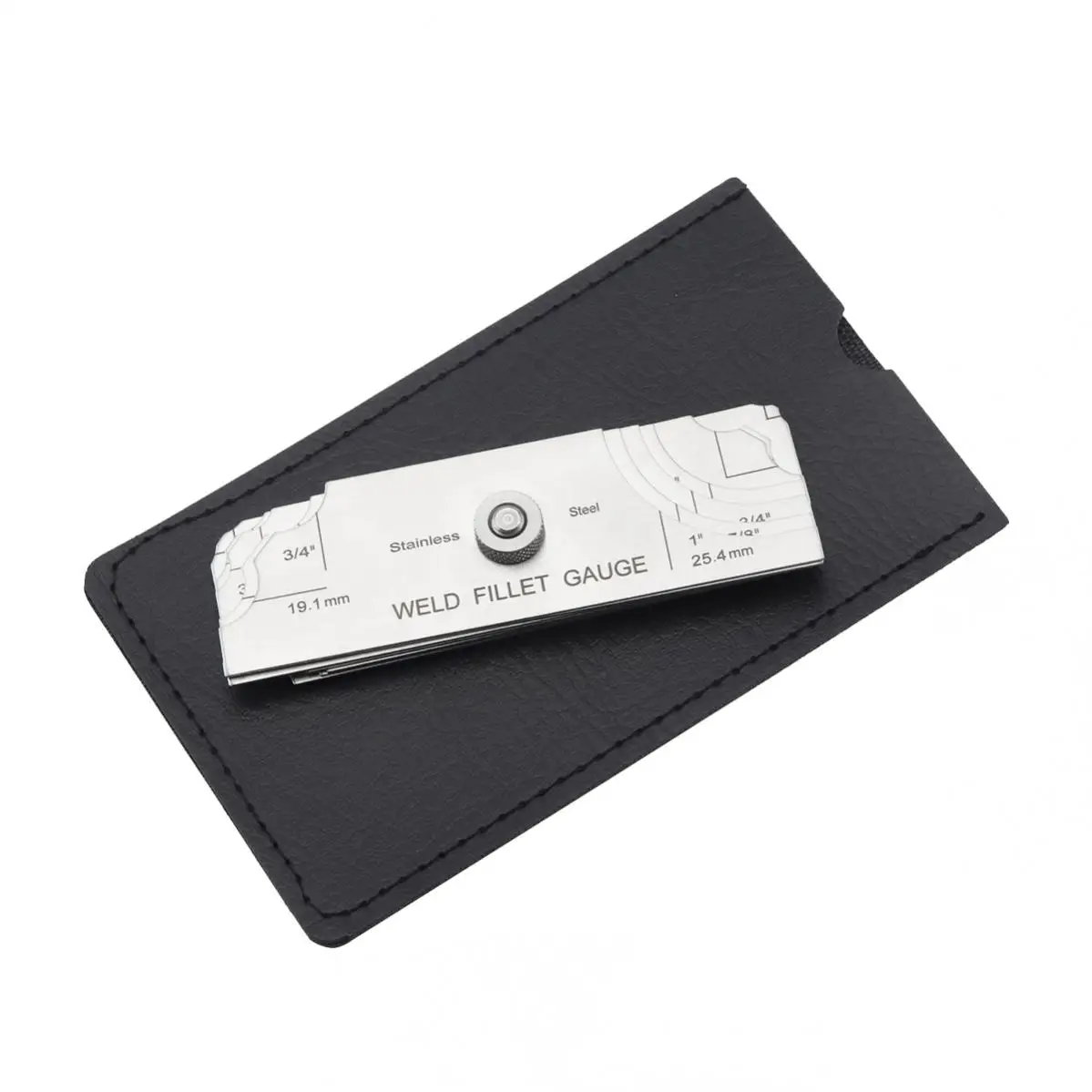 7 Pieces Fillet Welding Inspection Gauge Set Ruler - Image 3