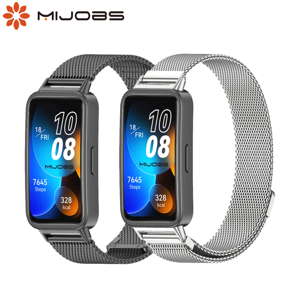 

Strap For Huawei Band 8 Smart Bracelet Metal Strap Replacement Wristband Band for Huawei Band 8 Watch Accessories