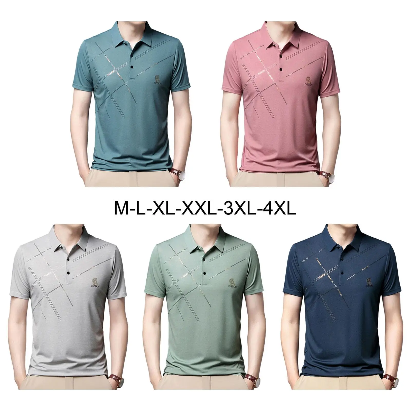 

Mens T Shirt Clothing Clothes Lightweight Sweat Absorbing Summer Short Sleeve Shirt for Party Work Beach Walking Sport
