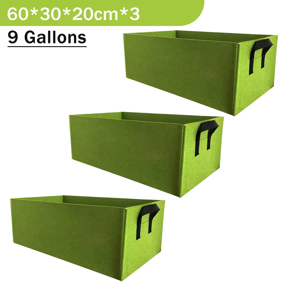 3 Green 9Gallons