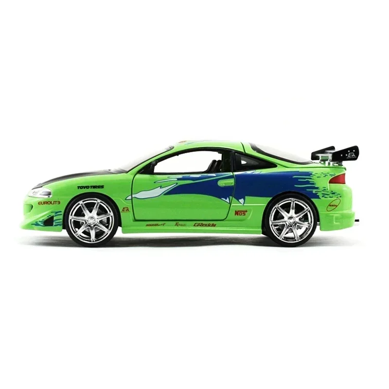 Jada 1:24 1995 Mitsubishi Eclipse Toy Alloy Car Diecasts & Toy Vehicles Car Model Miniature Scale Model Car Toys For Children 5