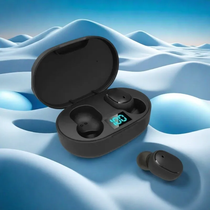 Wireless Earphones TWS E6S Bluetooth Earphones Noise Cancelling Headsets With Microphone
