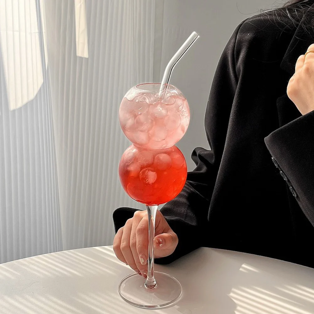 Champagne Glass Creative Ins Style Height Crystal Champagne Glass Cocktail Glass Goblet 3D Rose Valentine Party Sparkling Wine Cup