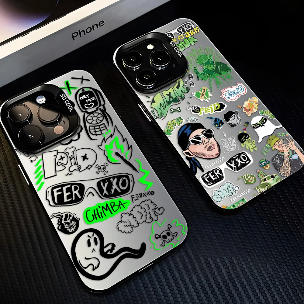 Feid Nitro Jam Ferxxo Anti-Fall Matte Phone Case