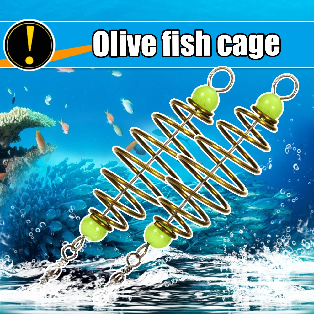 Carp Fishing Spring Feeder Fishing Bait Cage 10pcs/lot fishing feeder fishing tools fishing tool fishing accessories fishing tackle