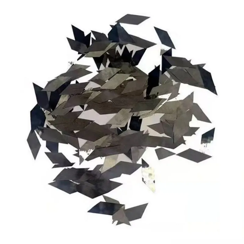 100G Carbon Fiber Chopped Wire Forged Cut Short Fibre Filament Diamond Shaped Flake