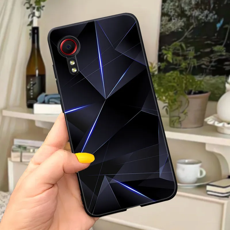 Black Fashion Silicone Soft Shockproof Phone Case