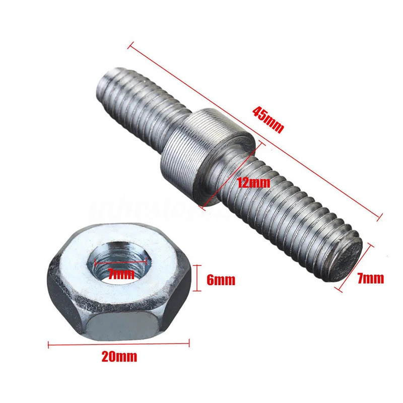 

For Stihl Chainsaw 024 026 MS260 028 031 032 Studs &Bar Nuts Durable Replacement Studs &Bar Nuts Part Lot Bar New Top
