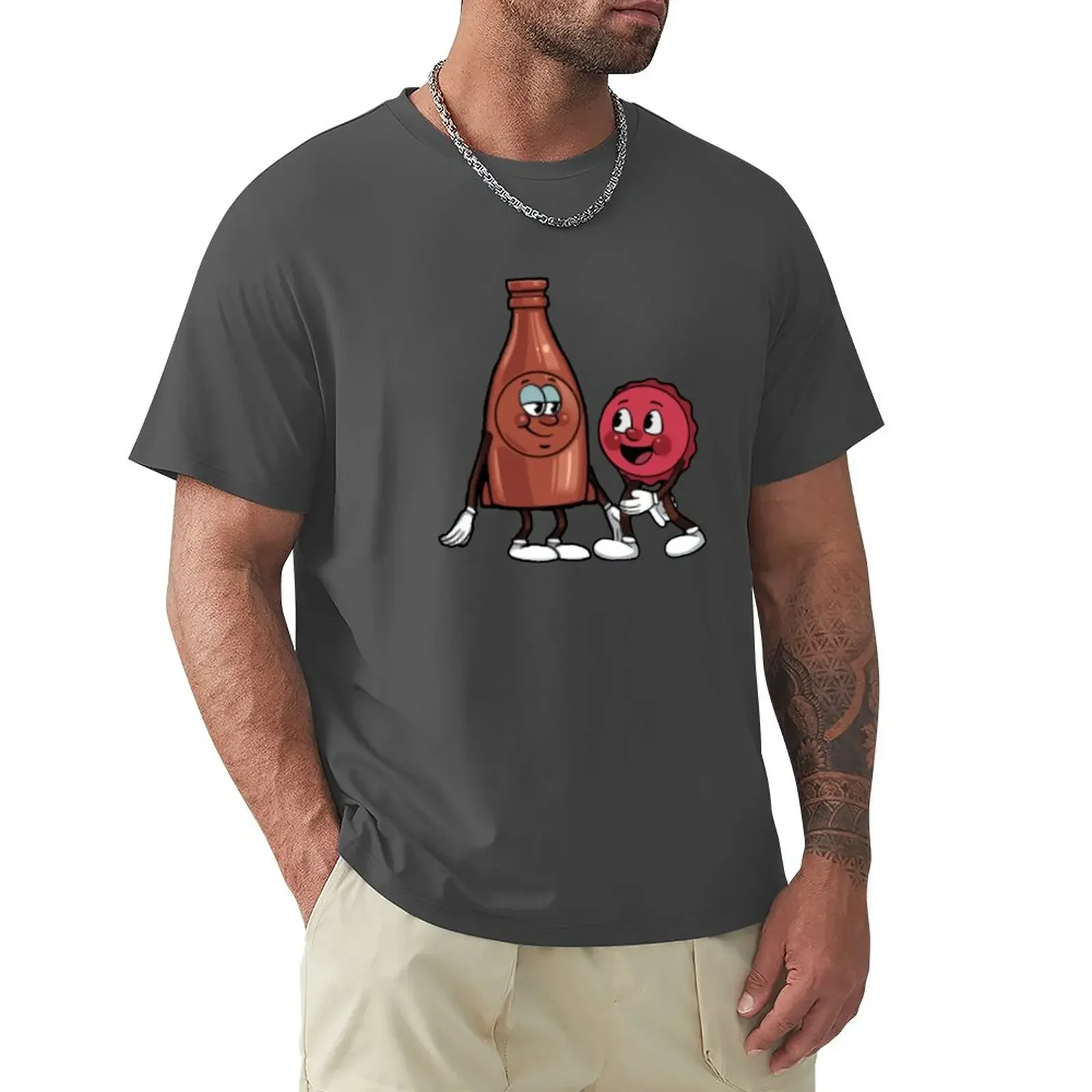 

Bottle & Cappy T-Shirt aesthetic clothes cute clothes t shirt for men
