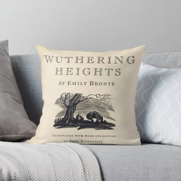 

Wuthering Heights Printing Throw Pillow Cover Cushion Comfort Waist Soft Home Fashion Bedroom Pillows not include One Side