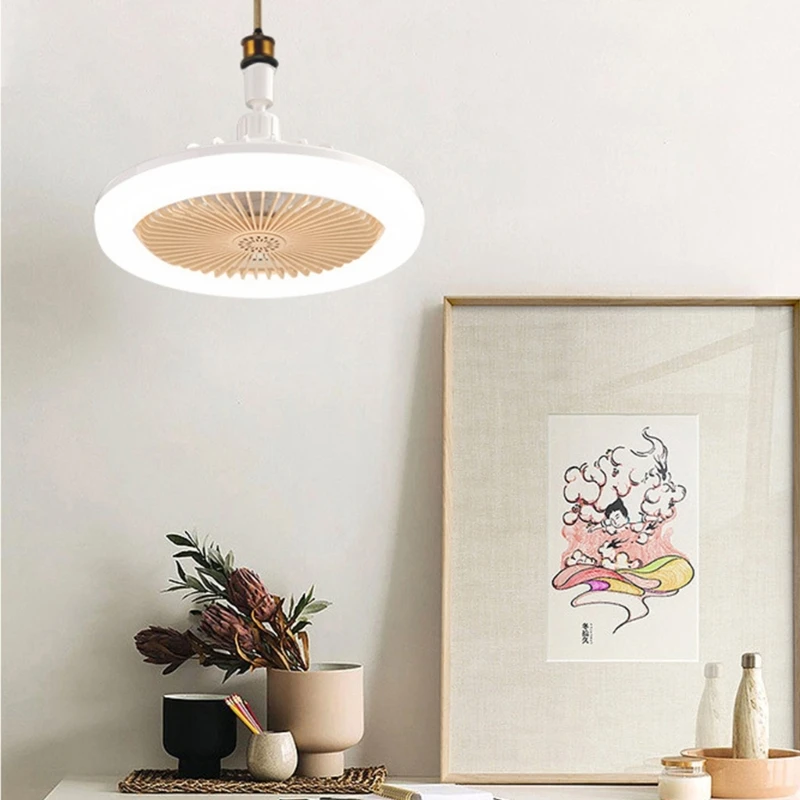 Generic 10Inch Led Ceiling Light With Fan Ceiling Fan Lights 3 Levels