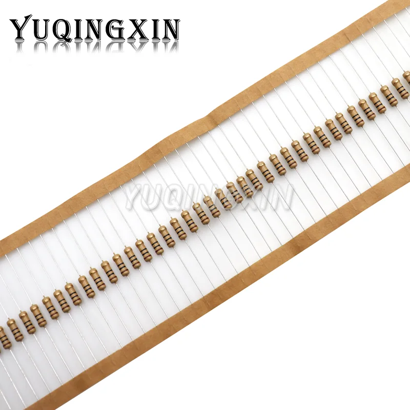 100pcs 1/2W Carbon Film Resistor 0.5W 5% 1R-10M 0R 10R 100R 220R 330R 1K 2.2K 4.7K 10K 22K 47K 100K 1M 0 10 100 220 330 ohms