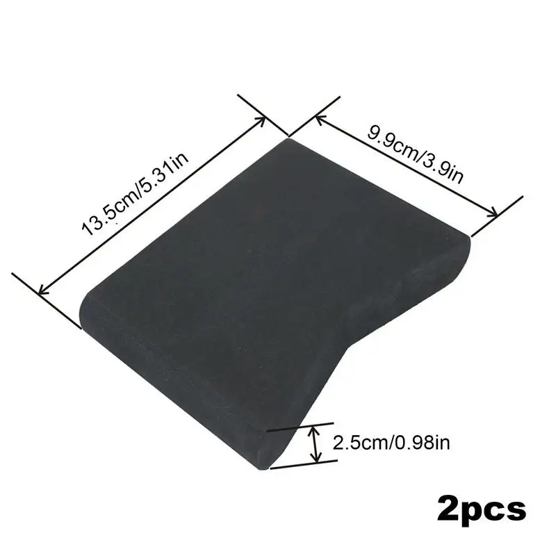 Bass Drum Rug Block Kick Pedal Fixer Slide Prevention 2X Blocks For Double Kick Pedal Hi-Hat Stand Keyboard Electric Bass