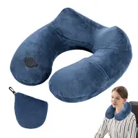 Sleeping Neck Pillow Inflatable Sleeping Pillow For Traveling Adjustable Neck Pillow For High-speed Rail Outdoor Travel 1