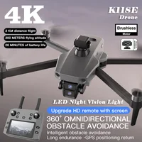 K11 SE GPS Drones 4K HD Dual-Camera Intelligent Obstacle Avoidance Screen RC 5G ESC Brushless LED Lamp EIS Anti-Shake FPV Drone