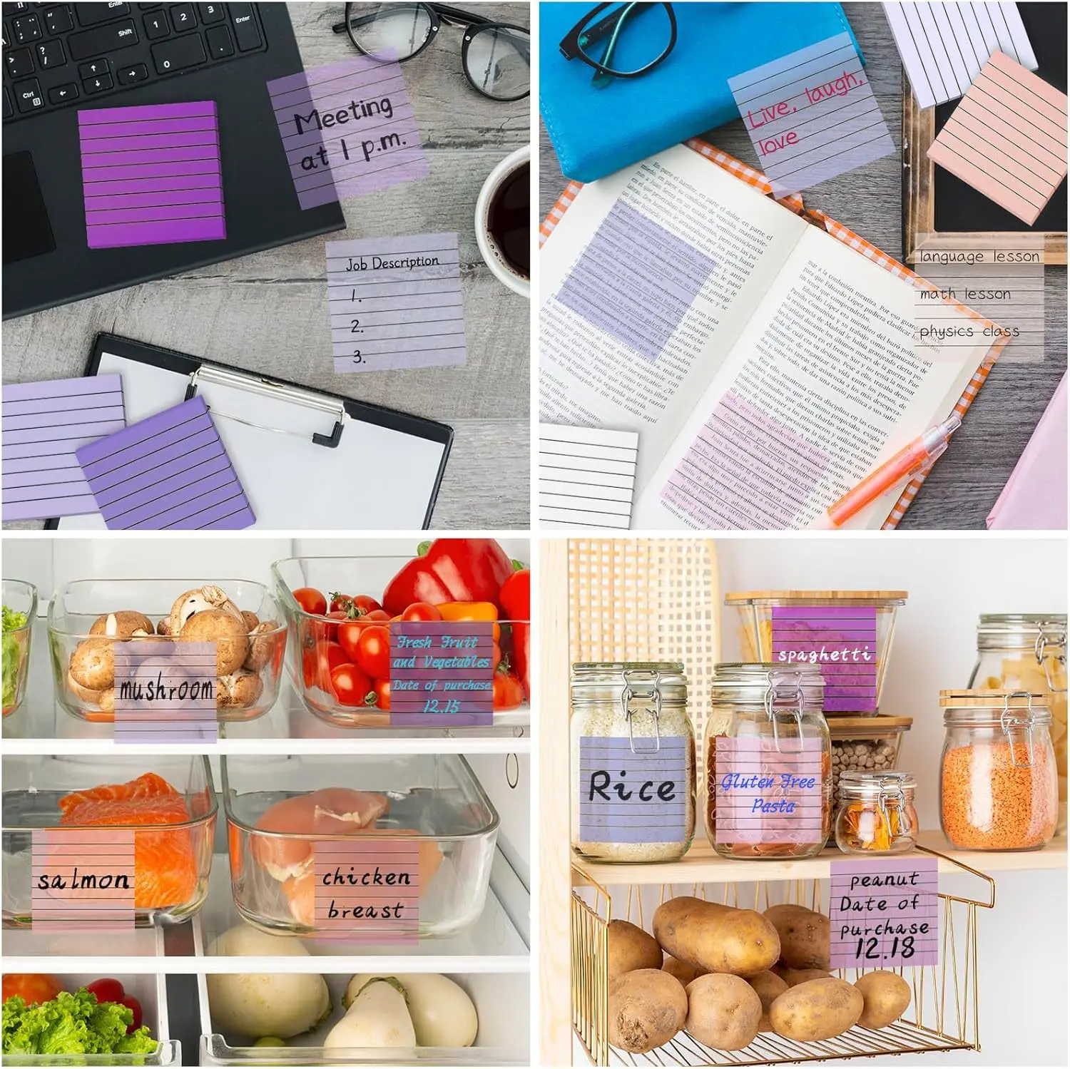 INS Style Colorful Sticky Notes Customized Student Mark Note Stickers Printable and Tearable Sticky Notes N Times - 3