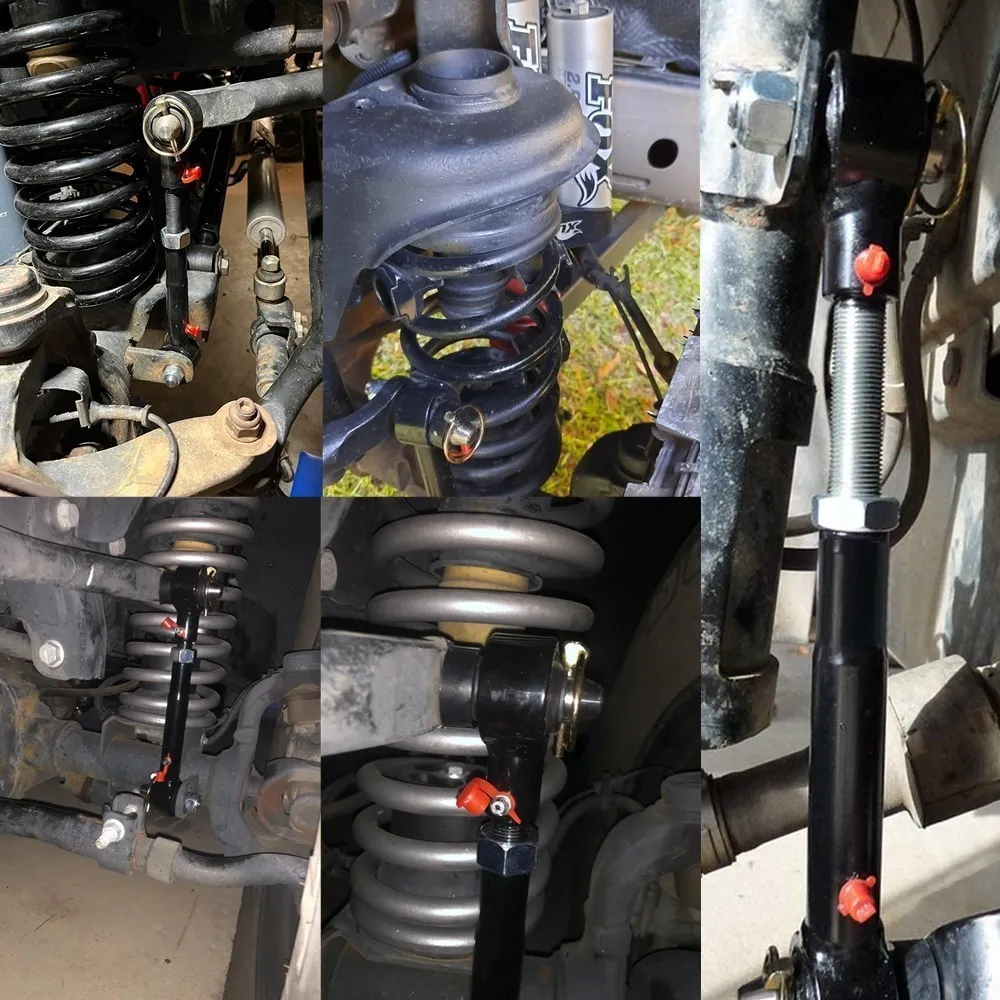 Front Sway Bar Links Disconnects Adjustable Quick Disconnect Parts 2.5-6" Lifts For Jeep Wrangler JK JKS 2/4 Doors 2007