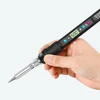 LF 80W Digital display soldering iron welding set C/F switching calibration temperature 100-500C home repair DIY soldering set 6