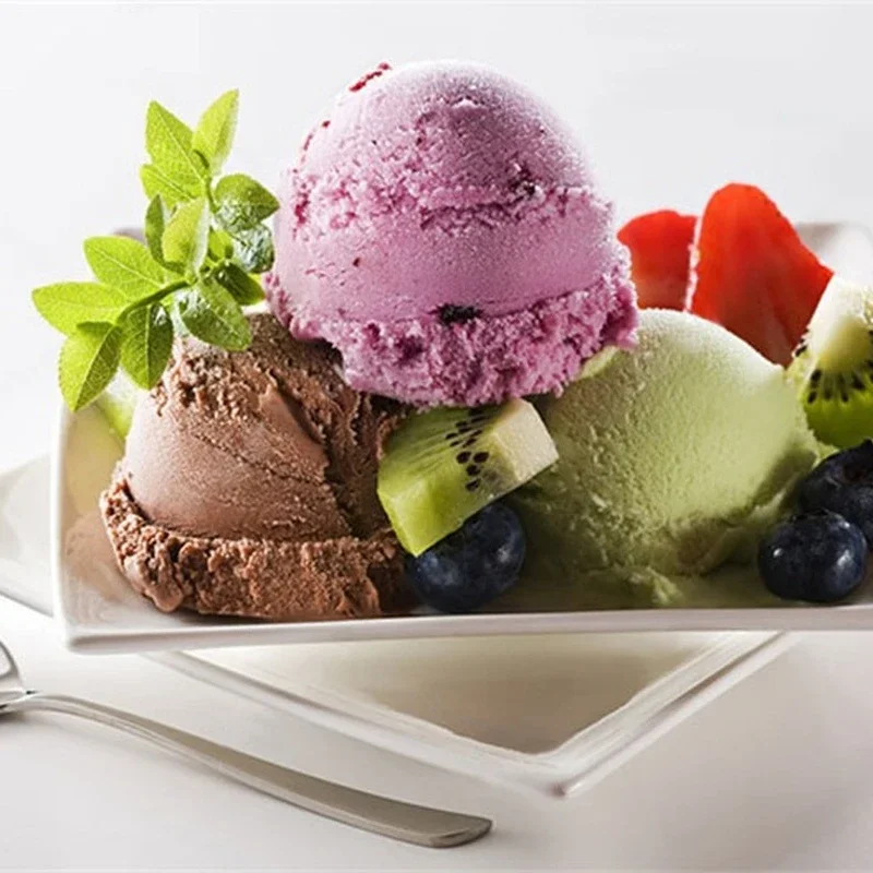 Ice Cream Scoop Ice Cream Bowl Spoon Set Stainless Steel Aluminum Alloy Non-stick Anti-freeze