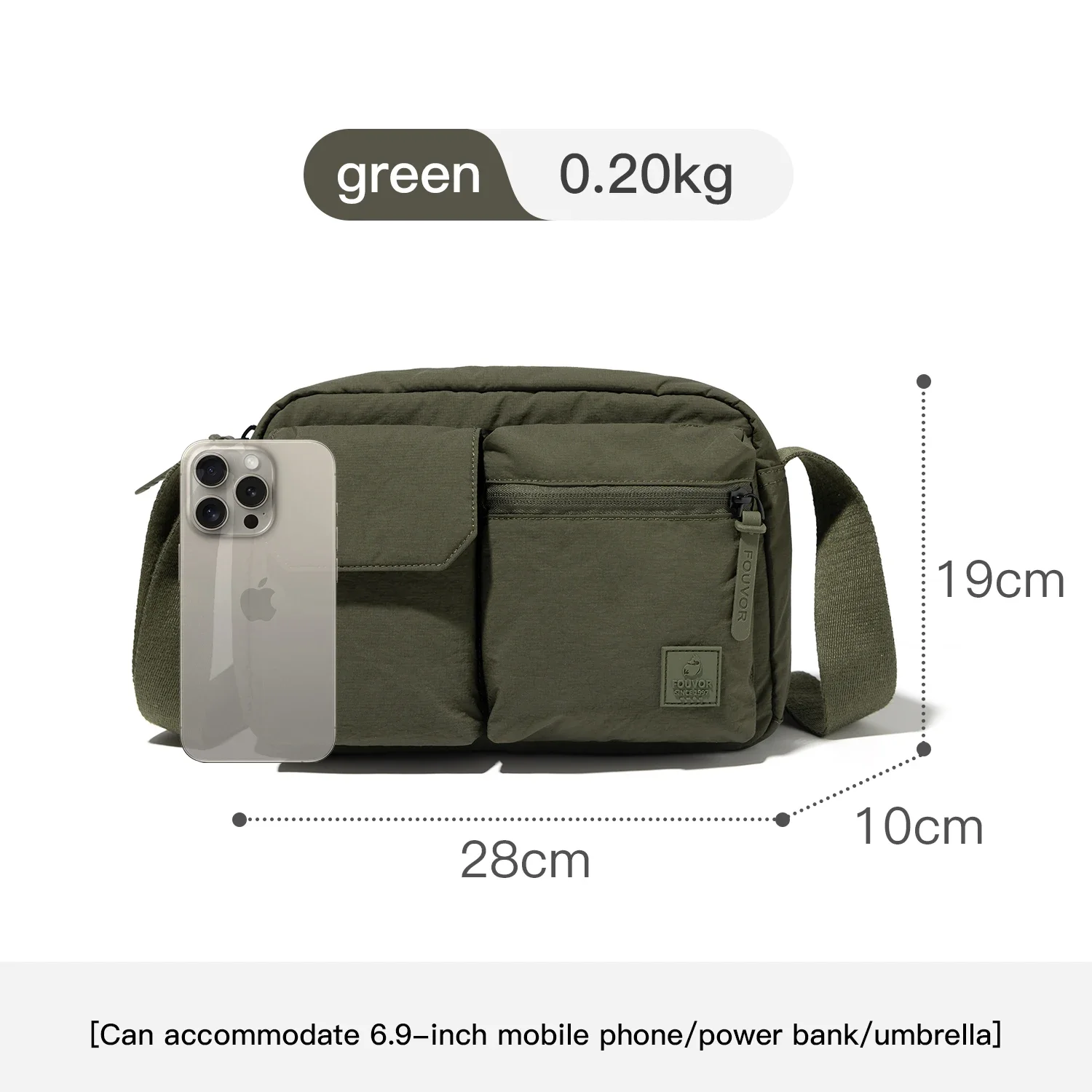 Green Shoulder Bag
