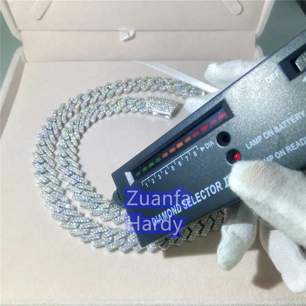 

Мужское ожерелье из серебра 925 пробы с бриллиантами, 14 мм