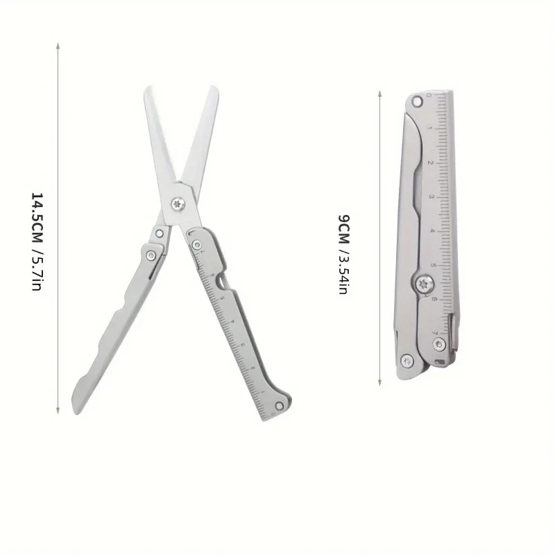Portable Folding Stainless Steel Scissors 2