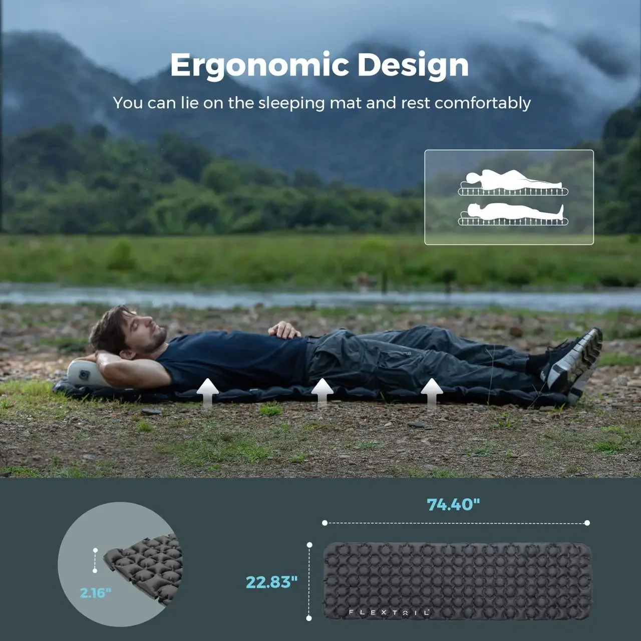 Ultralight Sleeping Pad, 3
