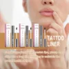3 Colors Peel Off Lip Liner Tattoo Waterproof Long Lasting Lip Gloss Matte Velvet Lip Tint Sexy Red Contour Lips Makeup Cosmetic 6