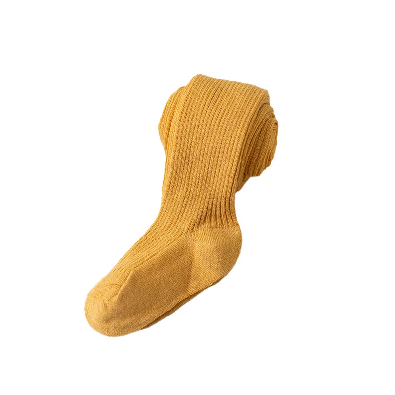 Cotton Colored Tights For Children Toddler Girls Boys White Black Knit Pantyhose Kids Socks Newborn Infant Baby Warm Stockings