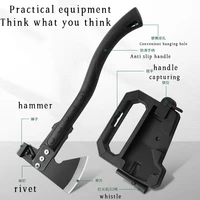 Lifesaving tools, logging and chopping wood, multifunctional outdoor tools, camping and firefighting axes, mountain axes, etc 2