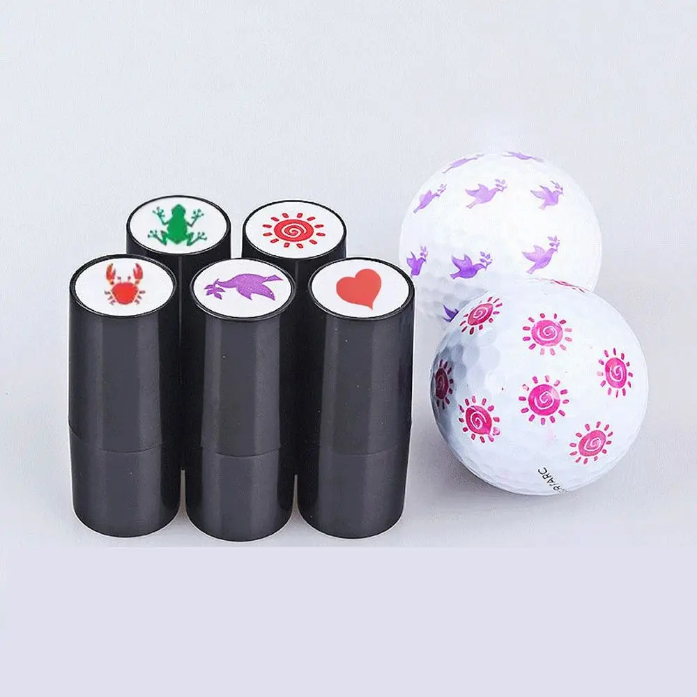 Durable Golfer Gift Plastic Golf Accessories Golf Stamp Marker Golf Ball Stamper Mark Seal