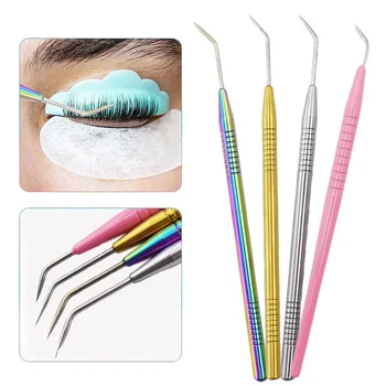 1PC Lash Lift Curler Kit - Stainless Steel Eyelash Perming Tool with Comb, Professional Lash Extension Supplies for Salon & Home 1