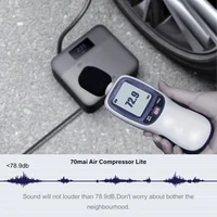 Original 70mai Portable Air Compressor Tire Inflator Air Pump for Car Tires DC 12V Tire Pump Preset tire pressure For Bike Ball - Image 3