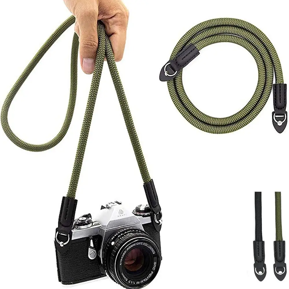 안전한 Slr 카메라 스트랩, 하이 퀄리티 실용적인 카메라 로프, 편안한 보안 카메라 스트랩, 신뢰할 수 있는 등산가 로프, 내구성 랜야드