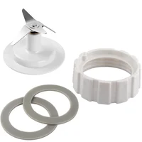 Pièces de rechange de lame A98G-2X avec capuchon de Base de pot et Kit d'accessoires de joint torique pour pièces de mélangeur Hamilton Beach 4
