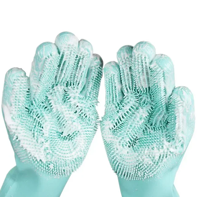 Silicone Pet Grooming Glove 4