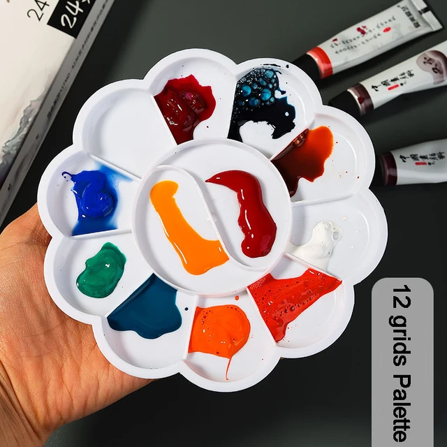 Paint Tray Palettes Paint Holder Painting Palette For Acrylic Oil  Watercolor Craft DIY Kids Students Art