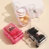Mini Suitcase Makeup Sponge Portable Finger Makeup Egg Small Concealer Makeup Puff Dry And Wet Cosmetic Sponge Beauty Tool 2
