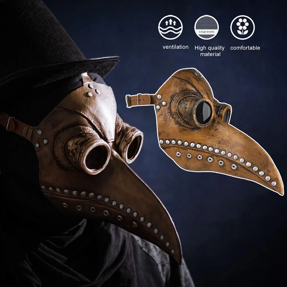 Masque à Gaz Steampunk Peste