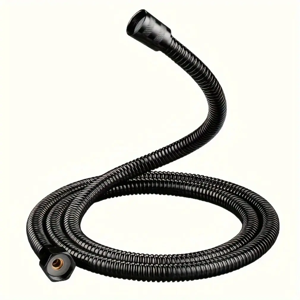 

Hot Household shower hose black 1.5 meters Kitchen Accessories basin faucet parts Replacement shower hose for sink Fast Delivery