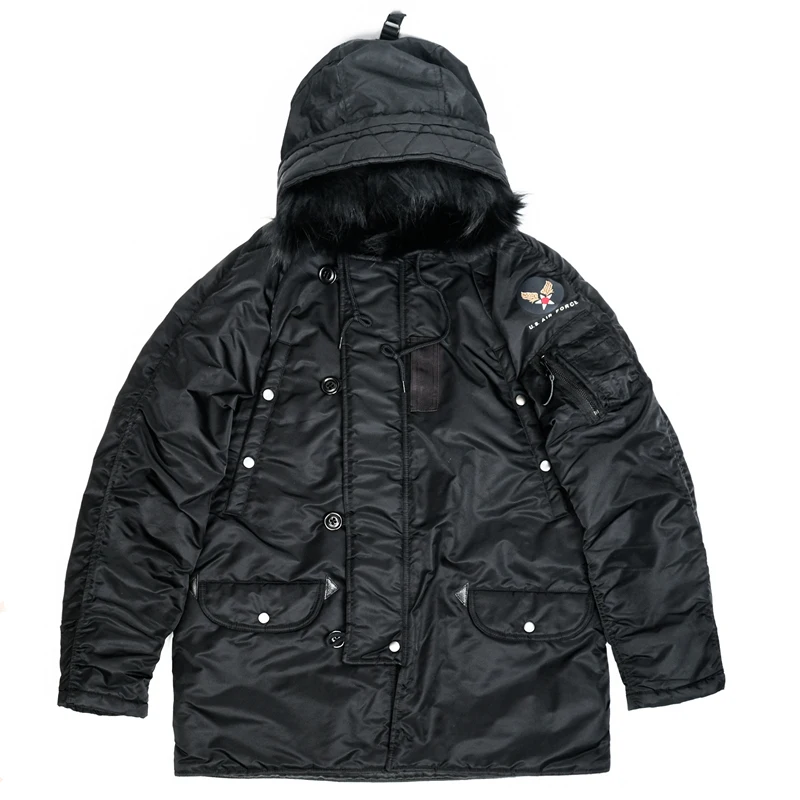 Simons Men's Vintage Military USAF N-3B parka Amekaji