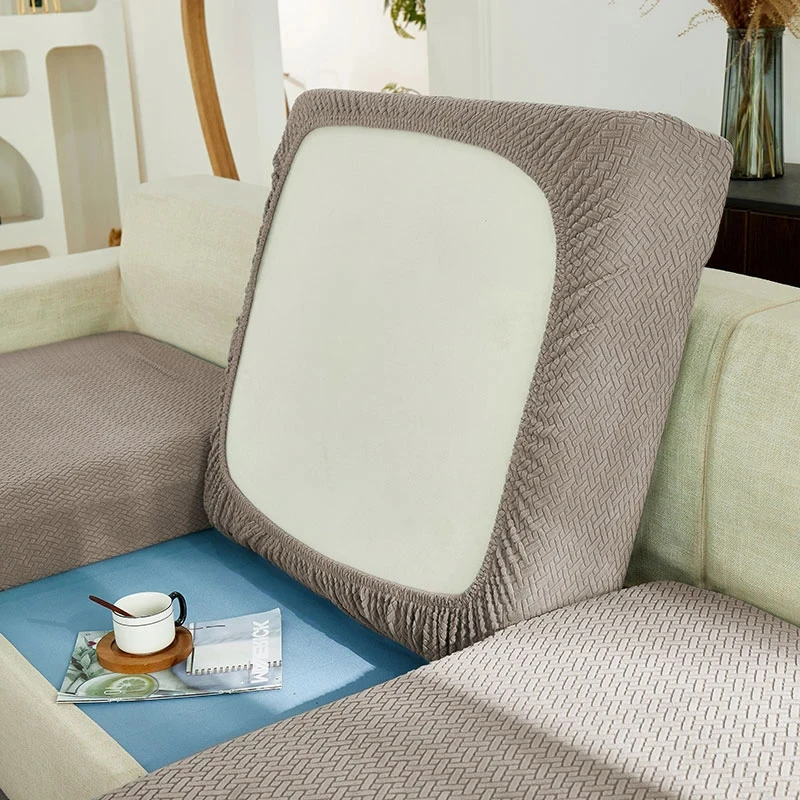 New Jacquard Sofa Seat Covers Stretch Sofa Couch Cover For Living Room Sofa Cushion Cover Protector Removable Washable Slipcover 4