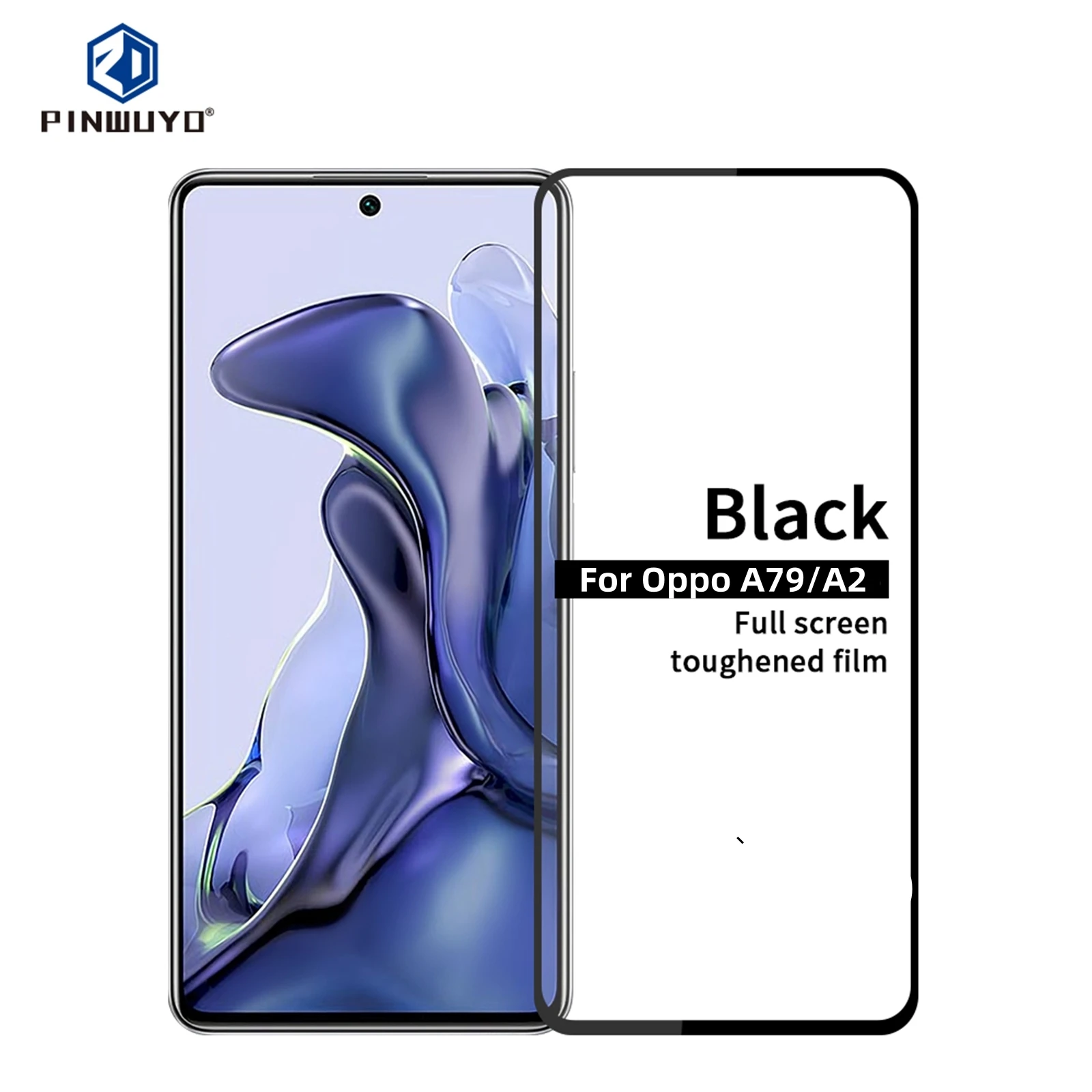 

For Oppo A79 5G Glass Tempered PINWUYO 9H Protective Film For Oppo A79 Screen Protector Tempered Glass