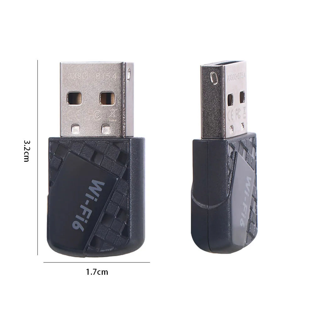 WiFi 6 블루투스 5.4 어댑터 900Mbps 미니 USB USB 네트워크 카드 드라이버 무료 듀얼 밴드 무선 WiFi 수신기 LAN 연결