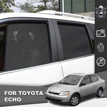 

For Toyota ECHO Magnetic Car Sunshade Front Windshield Mesh Frame Curtain Auto Side Window Sun Shade