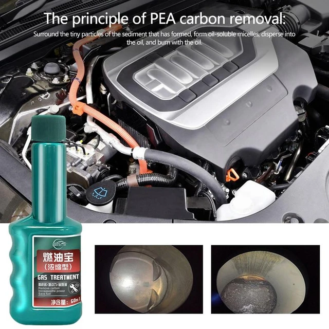 60ml Kraftstoff additive Benzin Einspritz düsen Reiniger Autos