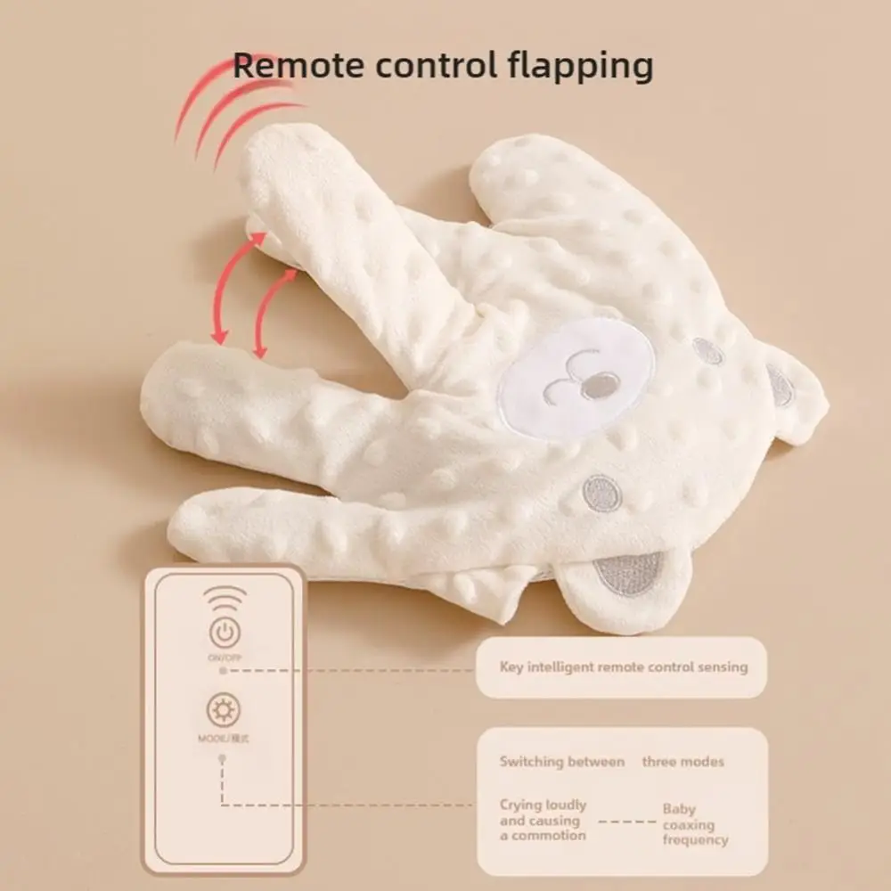 Velvet Baby Glove for Startle Prevention with Remote Control