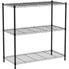 3-Shelf Shelving Unit with 3-Shelf Liners, Adjustable Rack, Steel Wire Shelves, Shelving Units and Storage for Laundry Bathroom 4