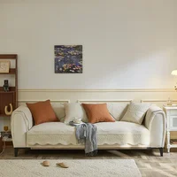 Embroidered Cotton Washed Sofa Cushion Four Seasons Universal Non-slip Cotton Fabric Living Room Sofa Cover 2