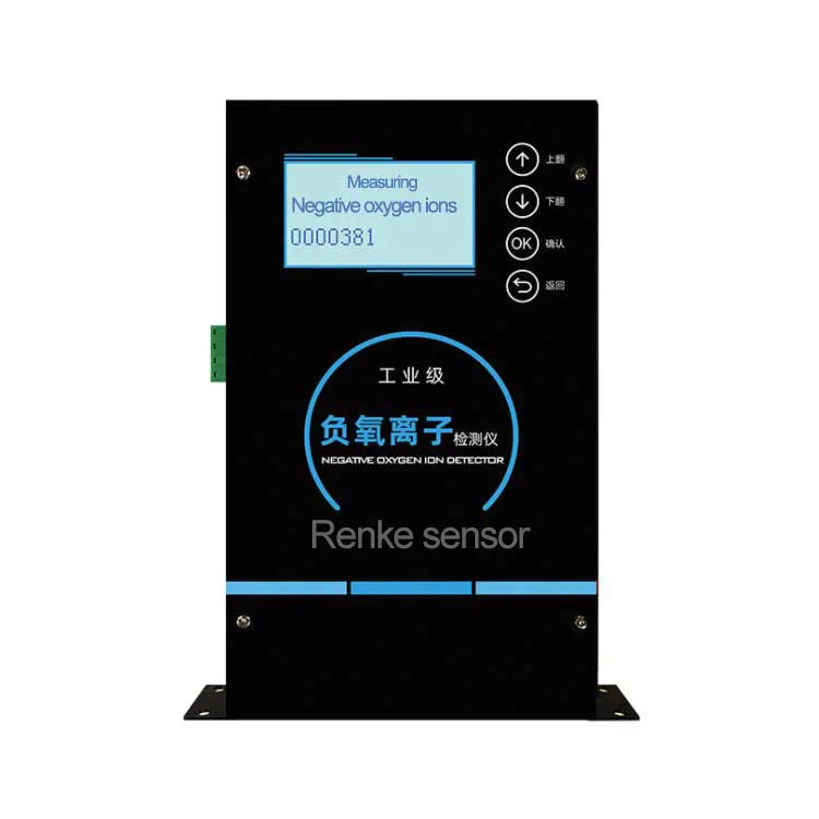 

High accuracy negative oxygen ion detector or positive air ions meter